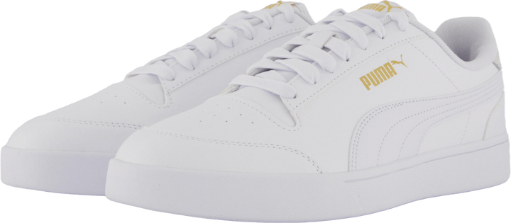 Puma Shuffle Blanc-blanc-équipe or