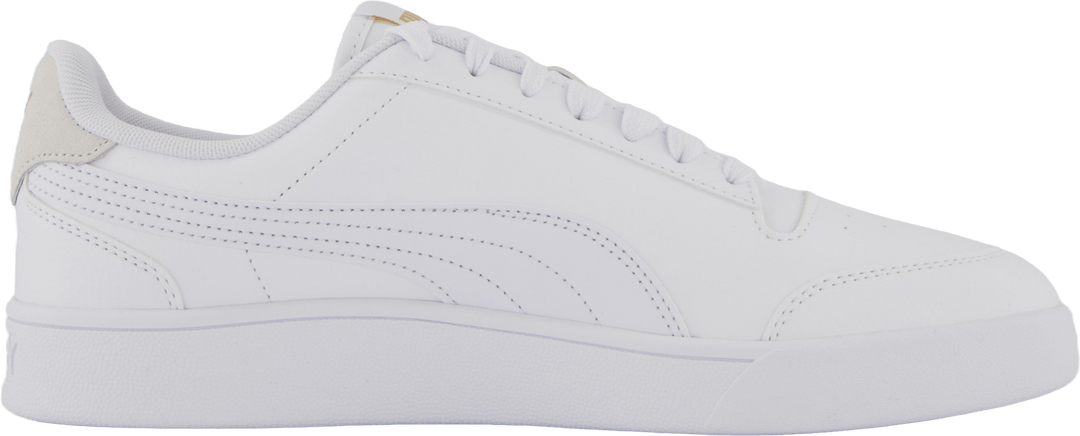 Puma Shuffle Blanc-blanc-équipe or