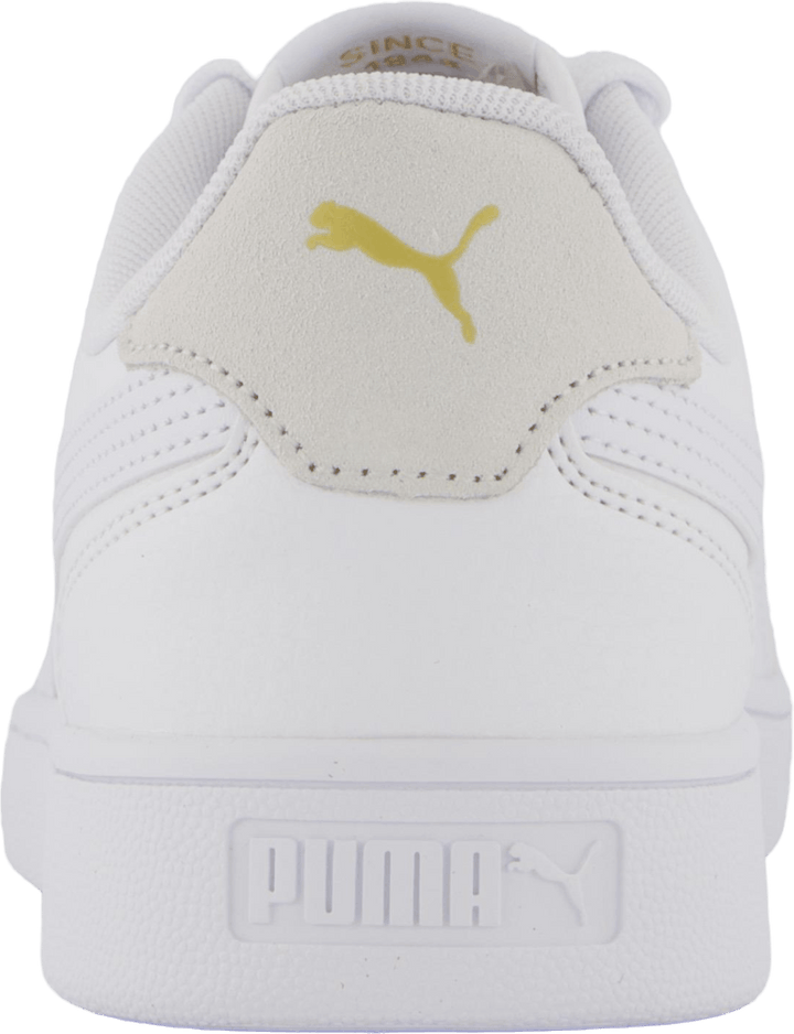 Puma Shuffle Blanc-blanc-équipe or