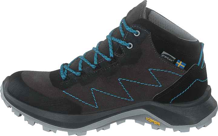 Graninge Solberg 187 Gris/turquoise