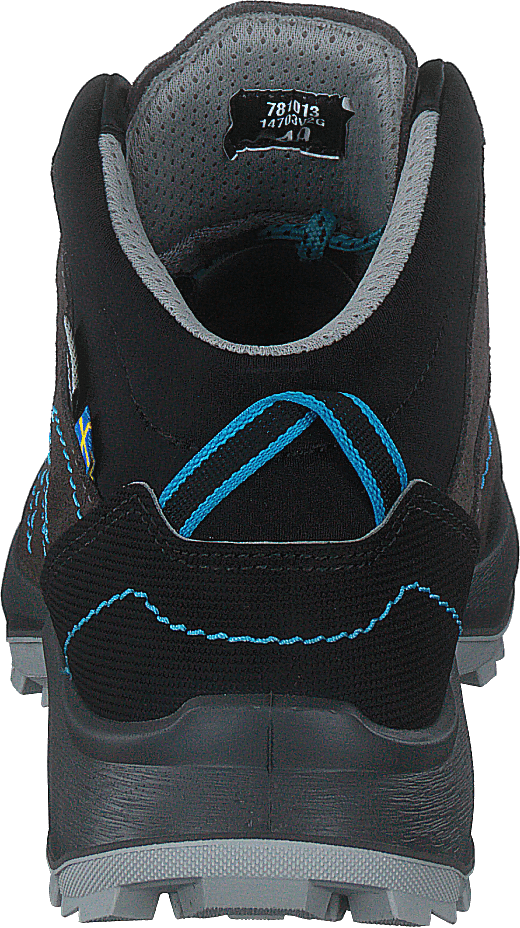 Graninge Solberg 187 Gris/turquoise