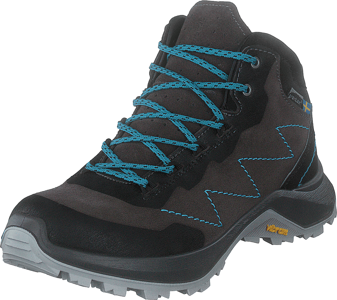 Graninge Solberg 187 Gris/turquoise