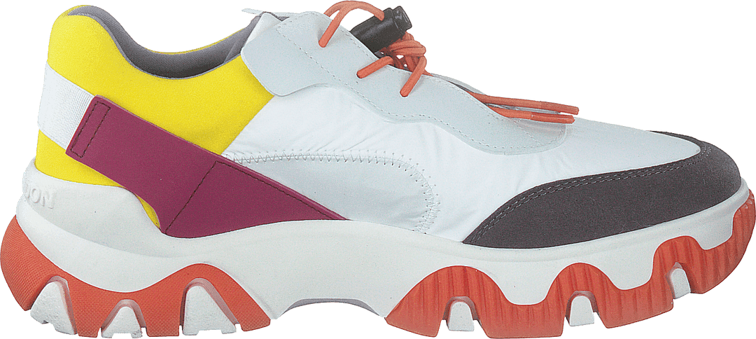 Fian634 Multi-blanc cassé-jaune-fuchsia