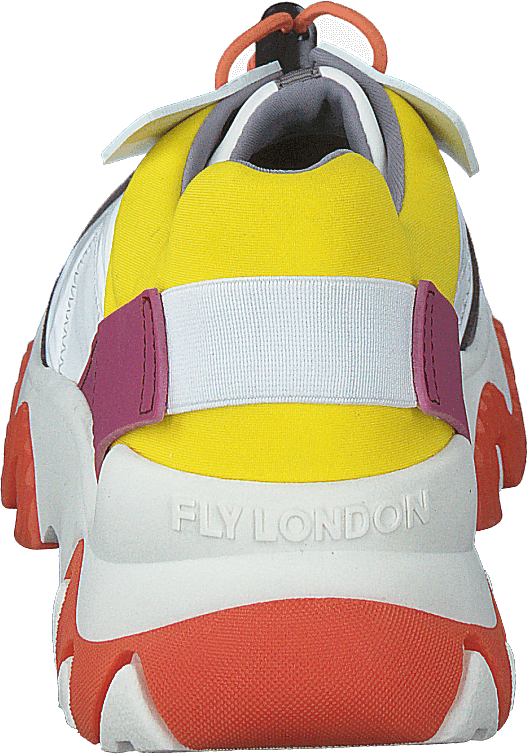 Fian634 Multi-blanc cassé-jaune-fuchsia