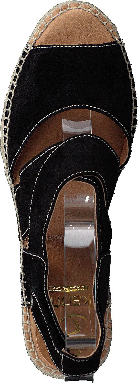 Ania Natural Wildleder Negro