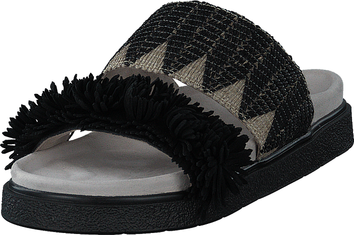 Raffia Schwarz