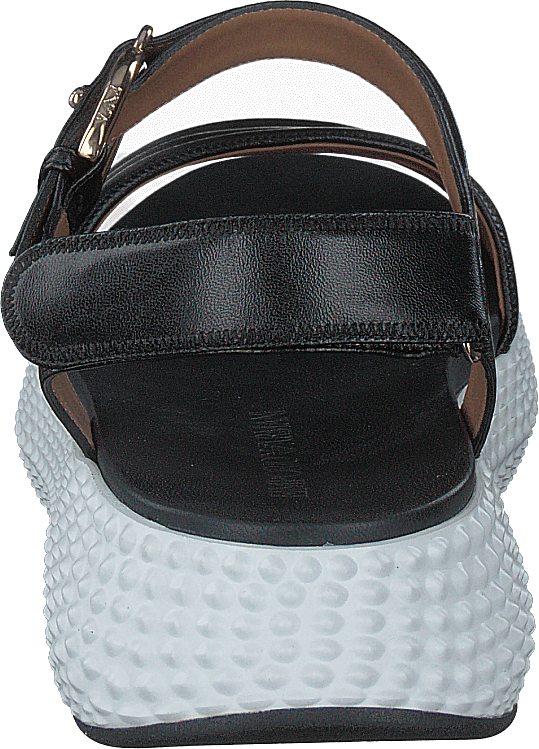 Sandalo Pelle A083 Schwarz