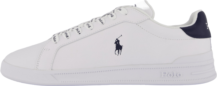 Heritage Court II Leather Sneaker White / Newport Navy PP