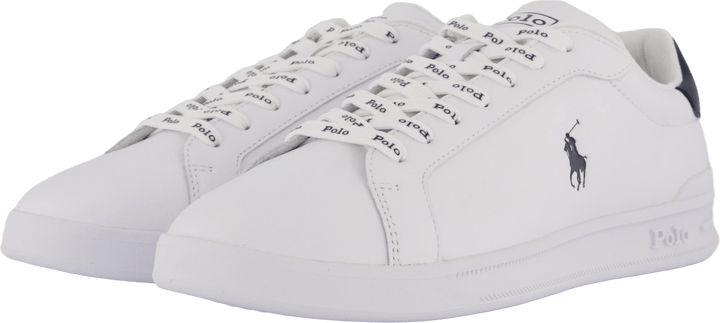 Heritage Court II Leather Sneaker White / Newport Navy PP
