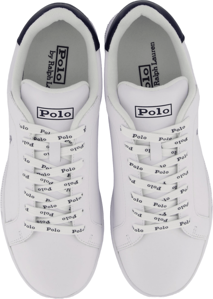 Heritage Court II Leather Sneaker White / Newport Navy PP