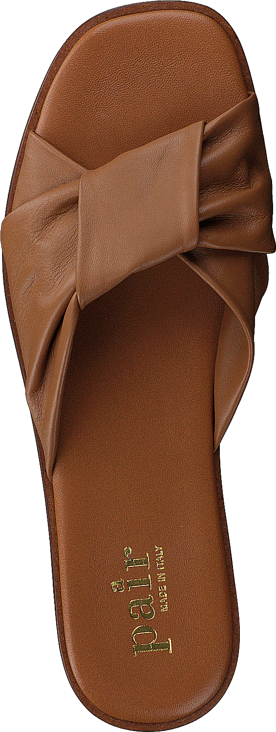 Knot Soft Sandal Cognac