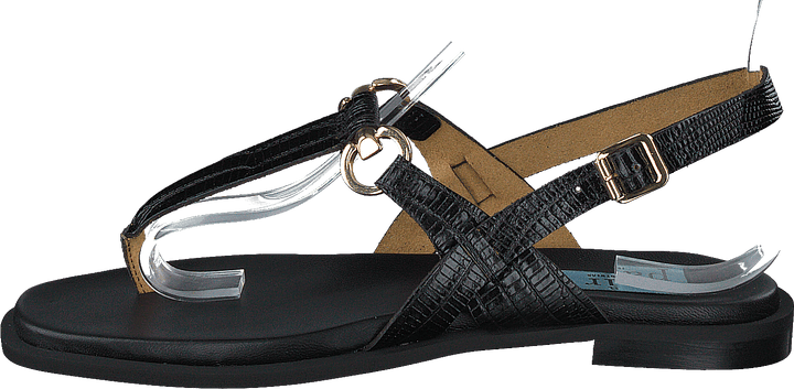 Simpel String Sandal Svart