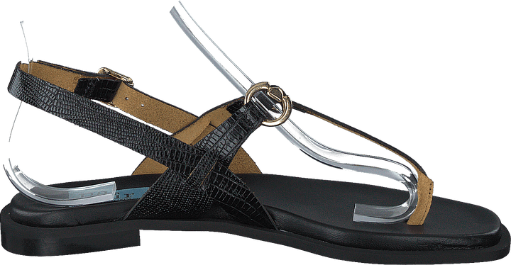 Simpel String Sandal Svart