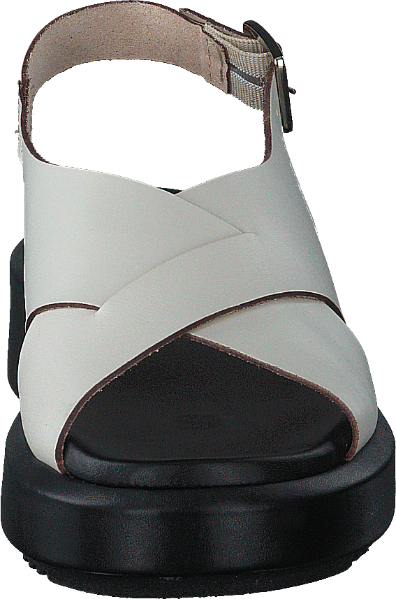 Sandália Chuncky Cross Ivory