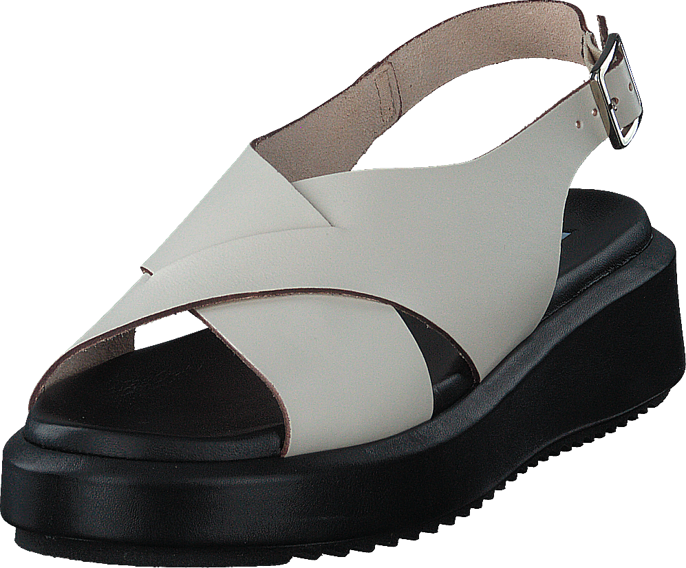 Sandália Chuncky Cross Ivory