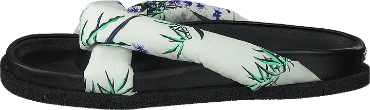 Kruise Seelilie Pantoletten Weiß