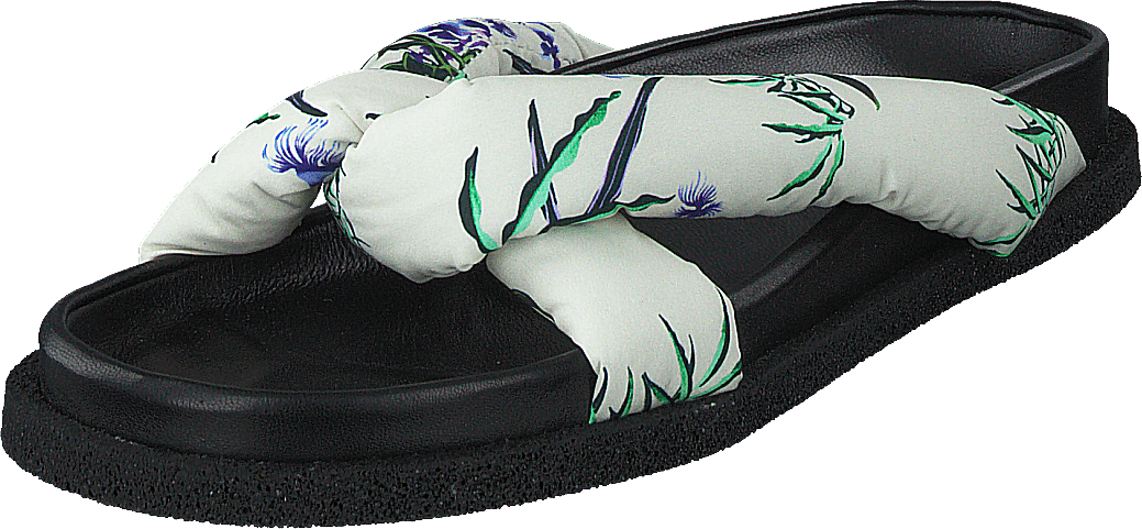 Kruise Seelilie Pantoletten Weiß