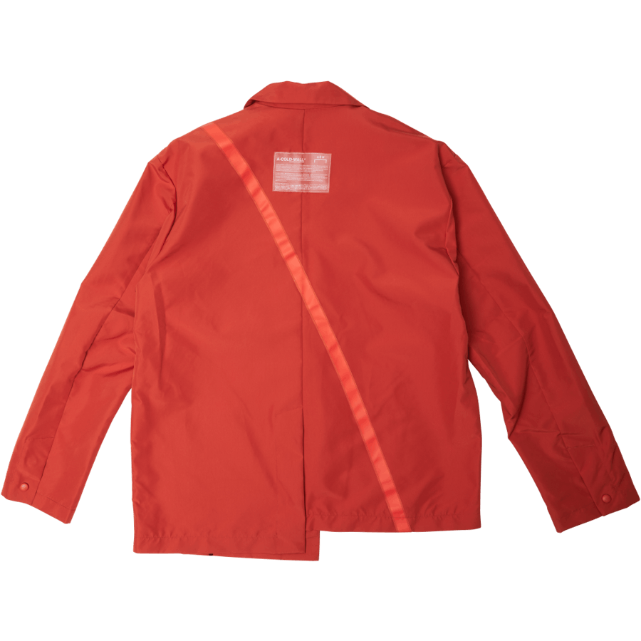 Giacca blazer asimmetrica Pocke Orange