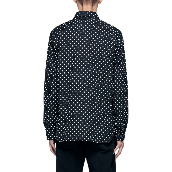Camisa utilitária com fecho de correr Preto