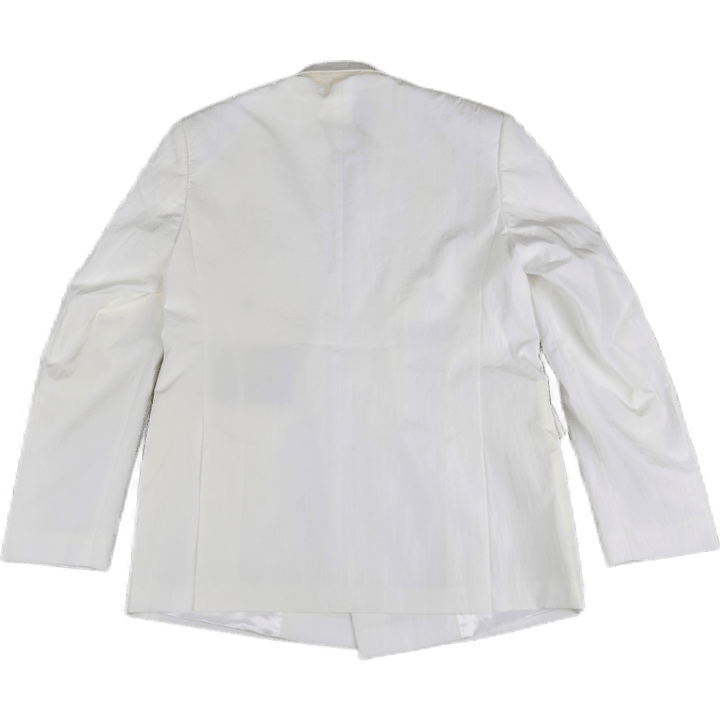 90. gadu neilona žakete balta