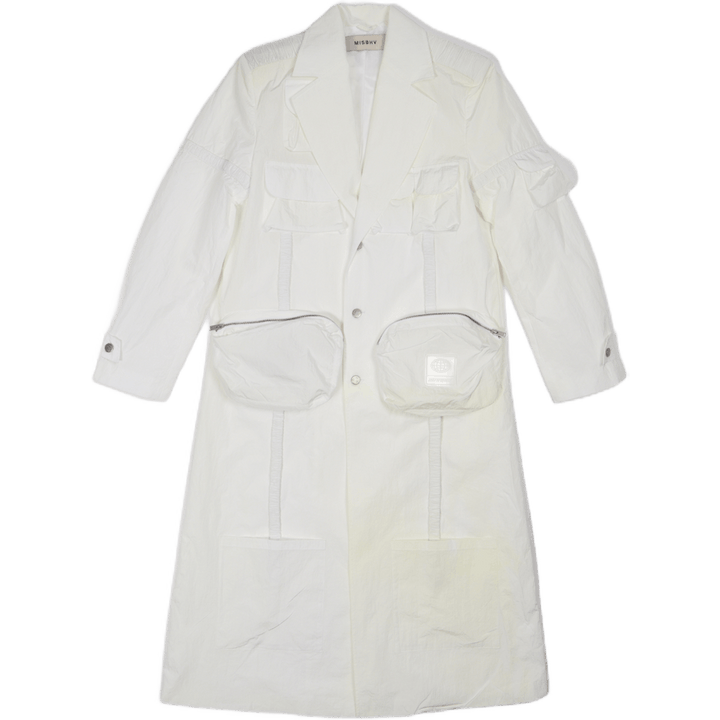 Manteau de pêcheur blanc