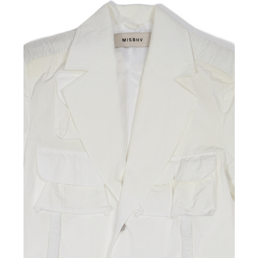 Manteau de pêcheur blanc