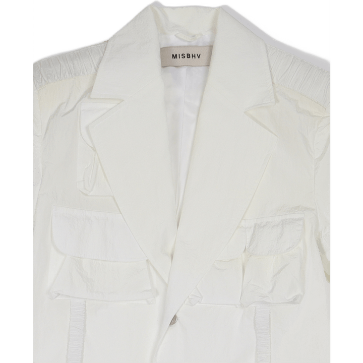 Manteau de pêcheur blanc