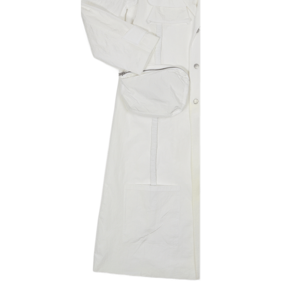 Manteau de pêcheur blanc