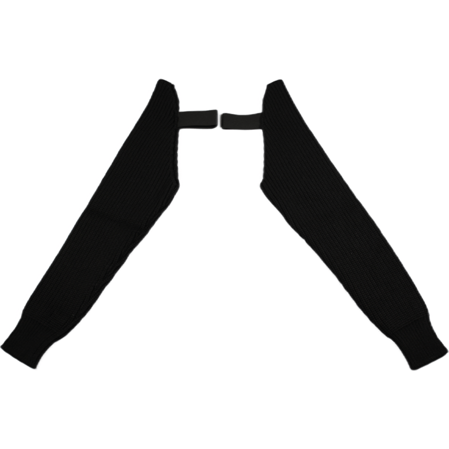 Mangas de punto Negro