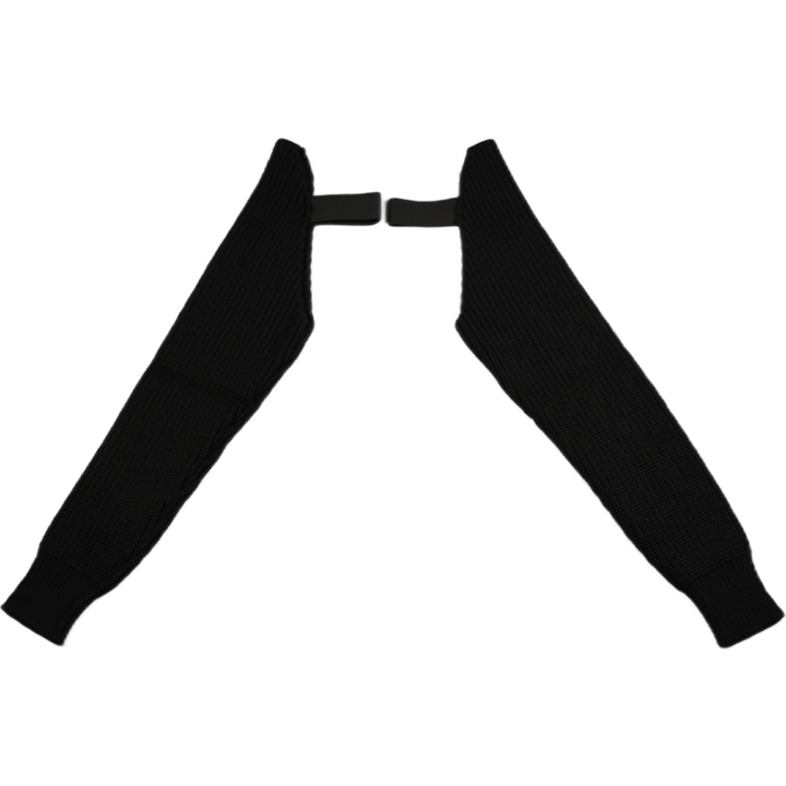 Mangas de punto Negro