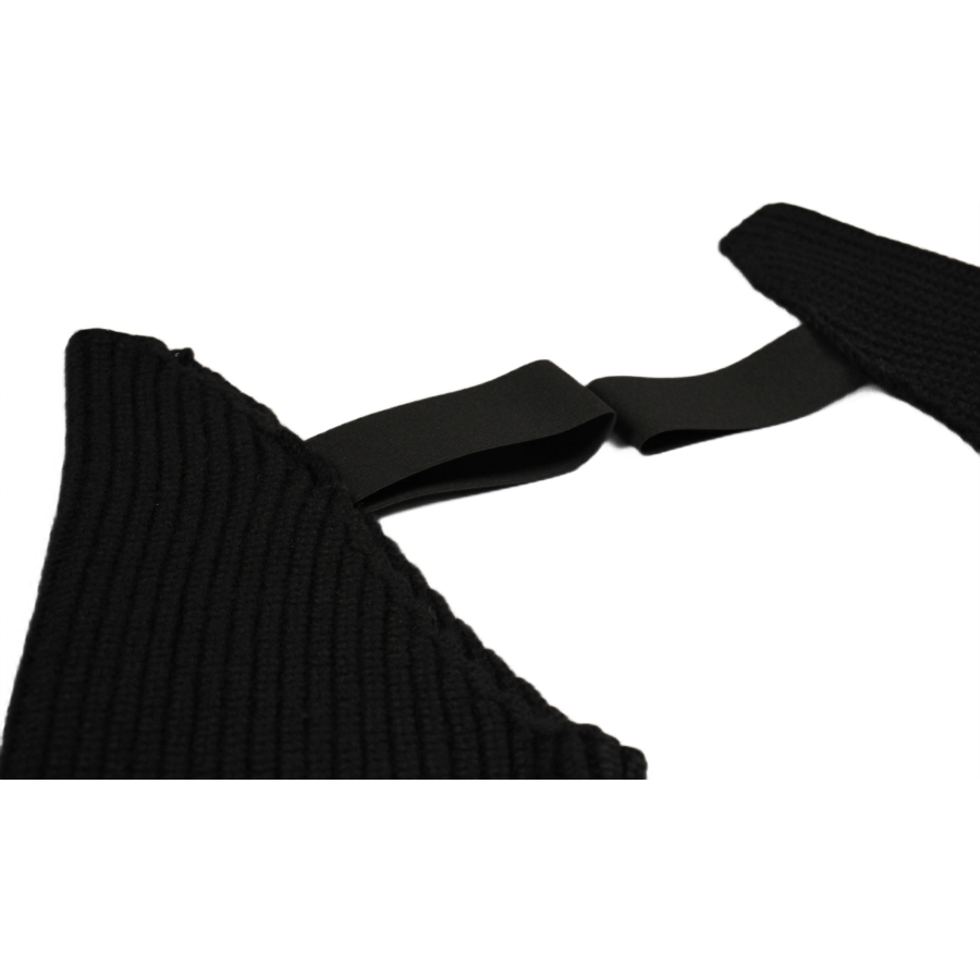 Mangas de punto Negro