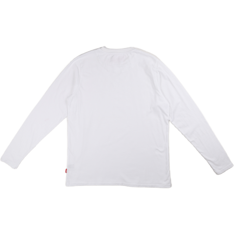 Blank - Maglietta a maniche lunghe bianca