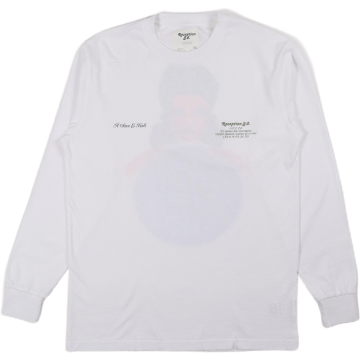 Chez Za Ls T-shirt Weiß