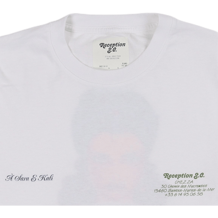 Chez Za Ls T-shirt Weiß