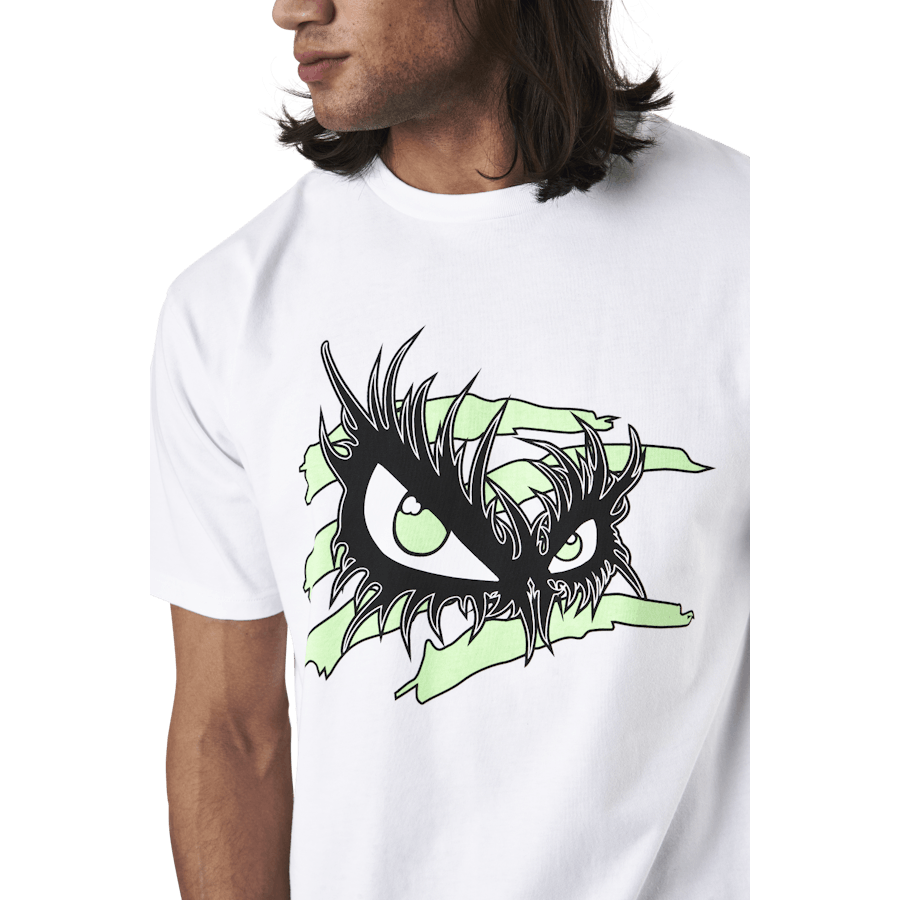 T-shirt blanc de la collaboration No Shade