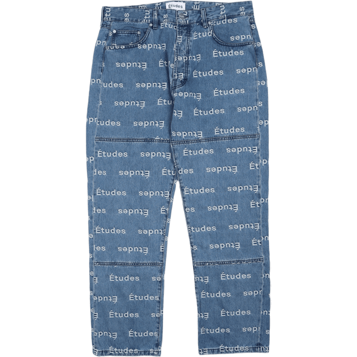 Corner Jacquard Etudes Blue