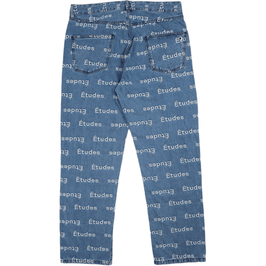 Corner Jacquard Etudes Blue