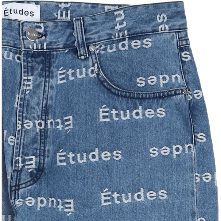 Corner Jacquard Etudes Blue