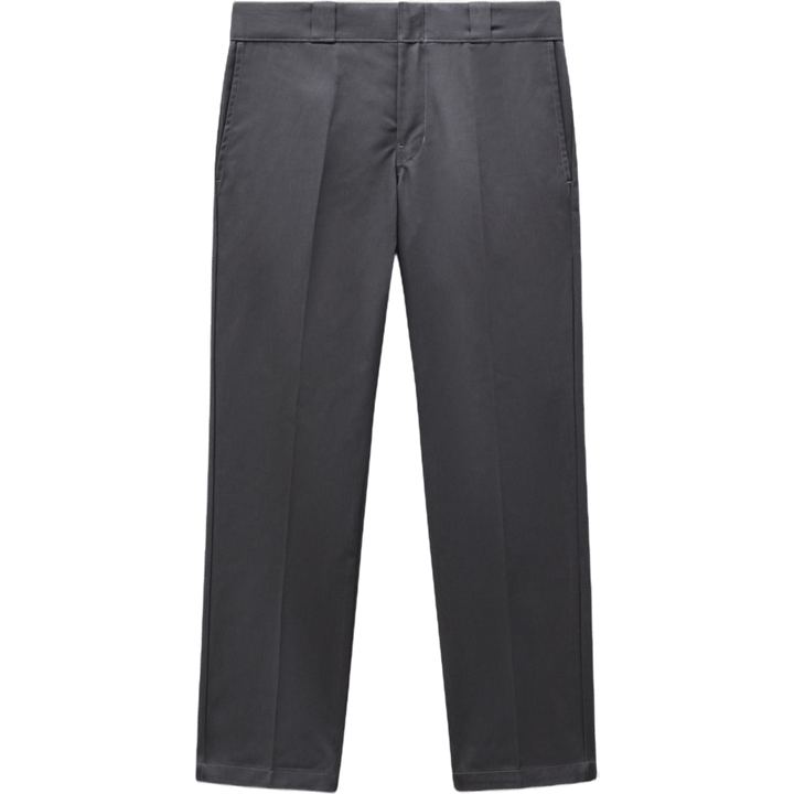 873 Pantaloni da lavoro dritti slim grigio