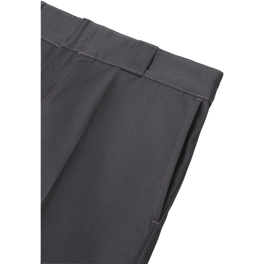 873 Pantaloni da lavoro dritti slim grigio