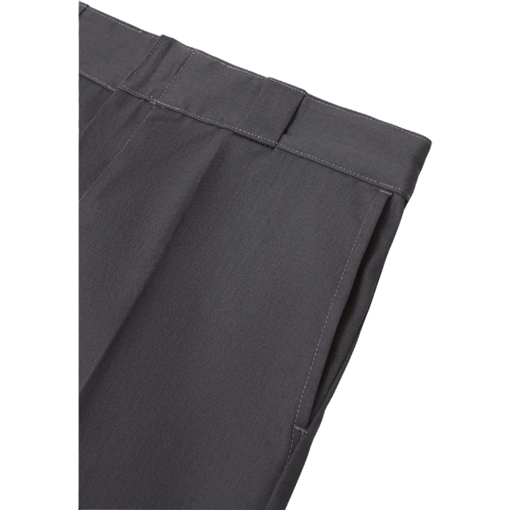 873 Pantaloni da lavoro dritti slim grigio