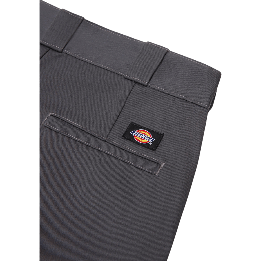 873 Pantaloni da lavoro dritti slim grigio