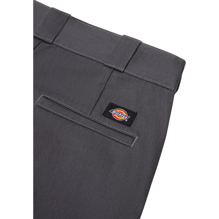 873 Pantaloni da lavoro dritti slim grigio