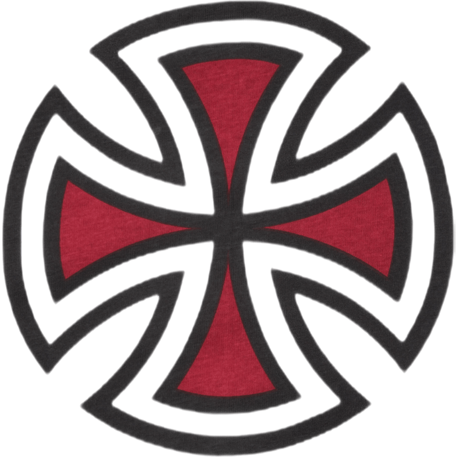 Sweat à capuche zippé Bar Cross blanc