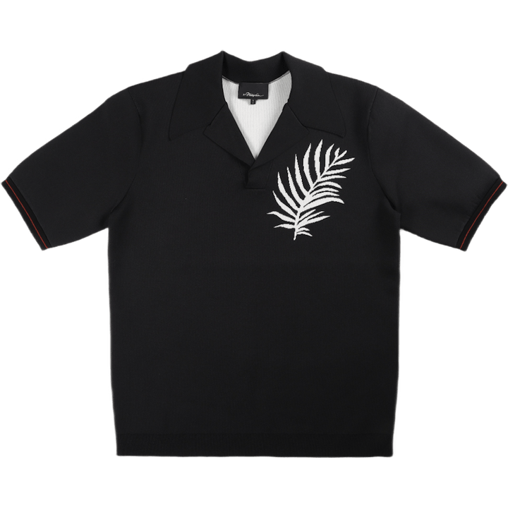 Camisola pólo Palm Tree Preto
