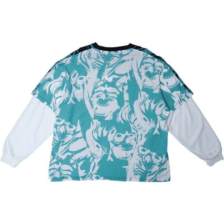 Lol Now Cry Later Doppel-T-Shi Blau