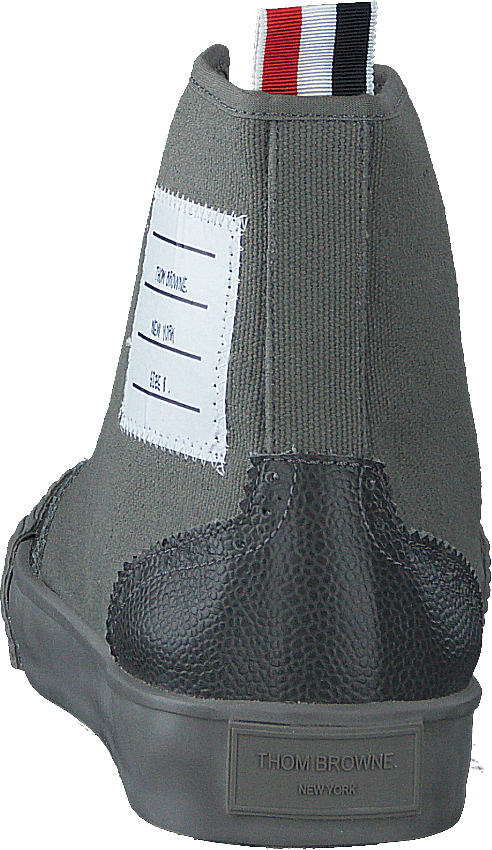 Hochwertiger Brogued-Trainer Grau