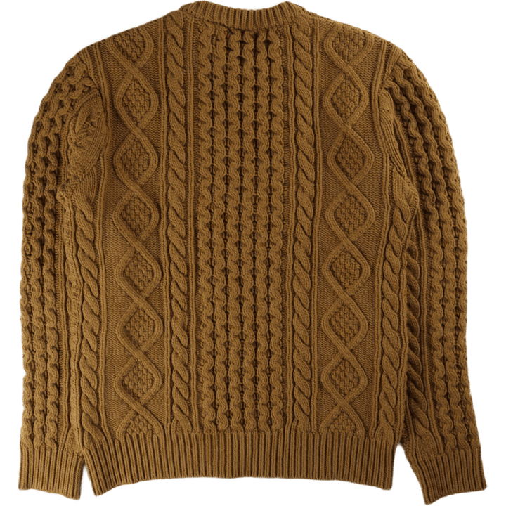 Kabelstrick Crew Grün