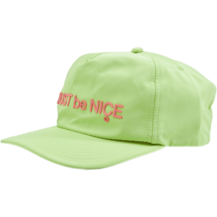 Blur Nylon 5 Panel Snapback Yellow