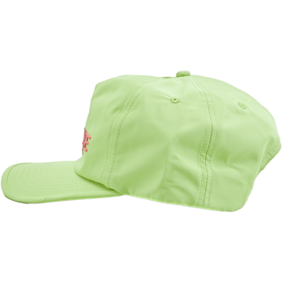 Blur Nylon 5 Panel Snapback Yellow